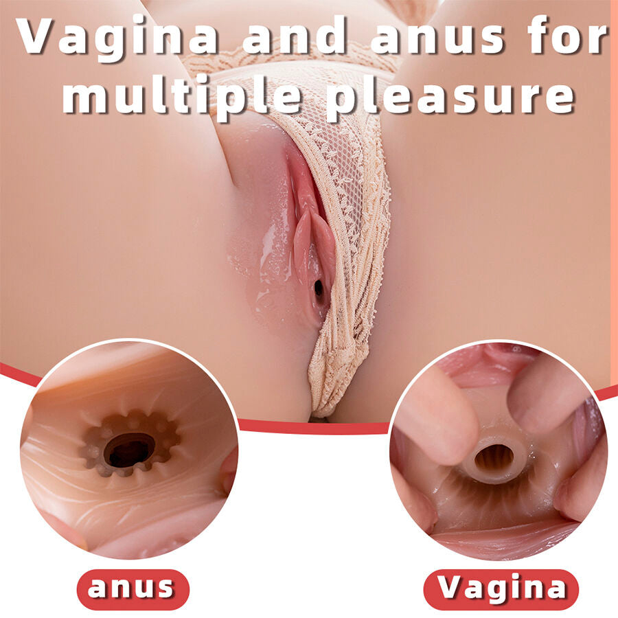 XISE - TORSE FÉMININ RÉALISTE ET SOIGNÉ AVEC POUSSE 71 CM