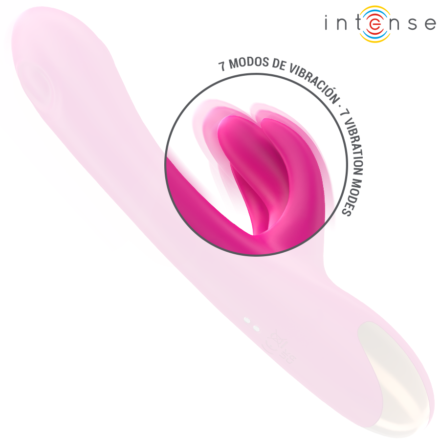 INTENSE - BRITNEY MULTIFUNCTIONELE KONIJN VIBRATOR 23 CM ROZE