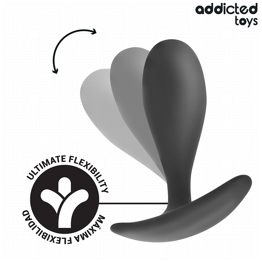 ADDICTED TOYS - LOT DE 3 PLUG ANAL EN SILICONE MODÈLE 2