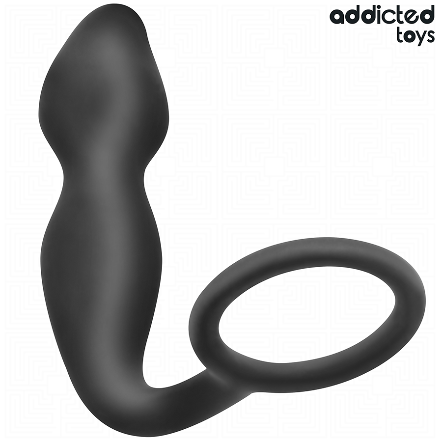 ADDICTED TOYS - PLUG ANAL AVEC ANNEAU EN SILICONE MODÈLE 2