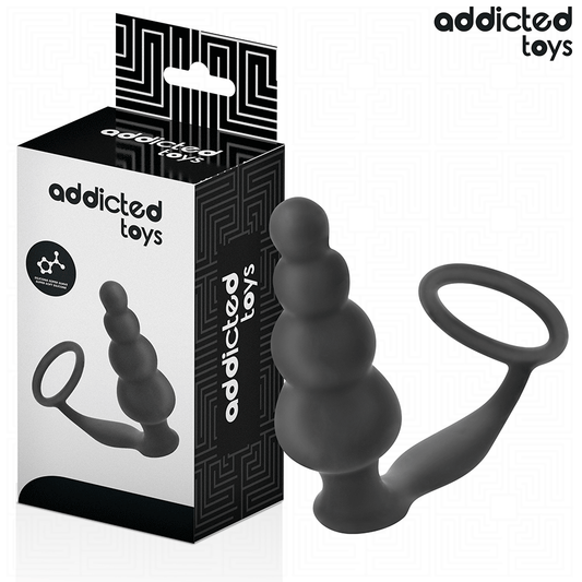 ADDICTED TOYS - ANAAL PLUG MET RING SILICONEN MODEL 5