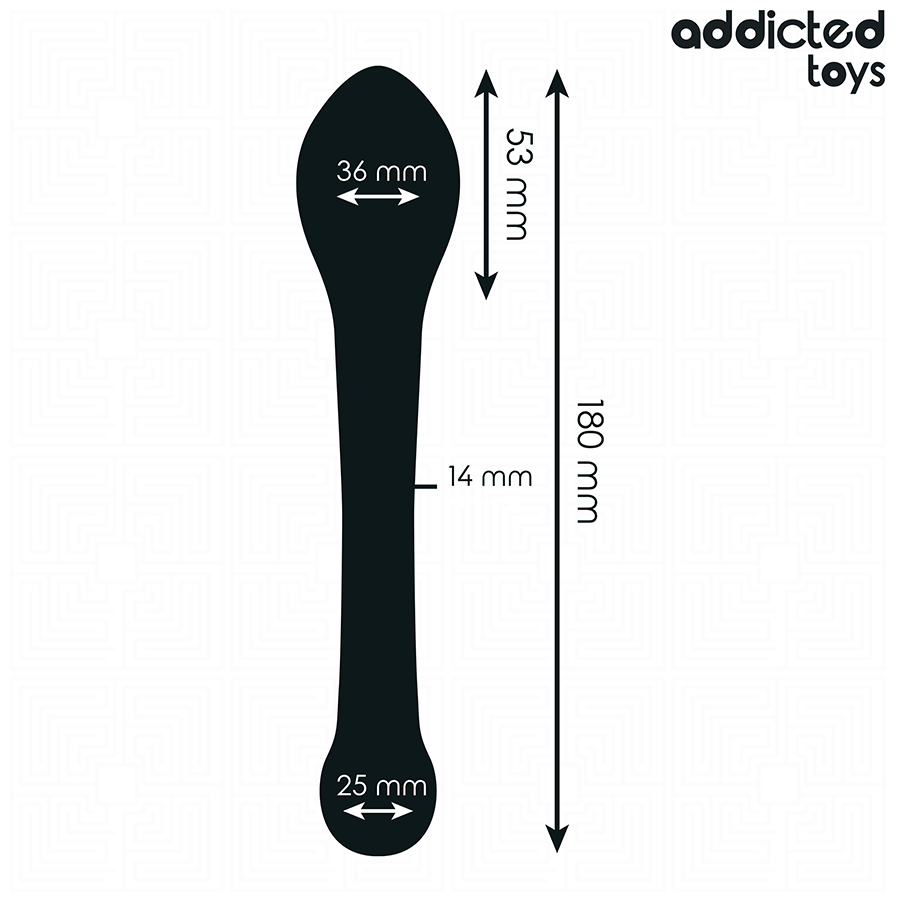 ADDICTED TOYS - ANALE STIMULATOR SILICONEN 18 CM