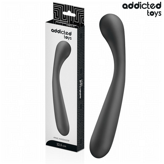 ADDICTED TOYS - DUBBELE ANALE MASSAGER SILICONEN 22,5 CM