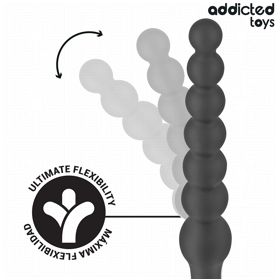 ADDICTED TOYS - MASSEUR ANAL DOUBLE EN SILICONE 24 CM