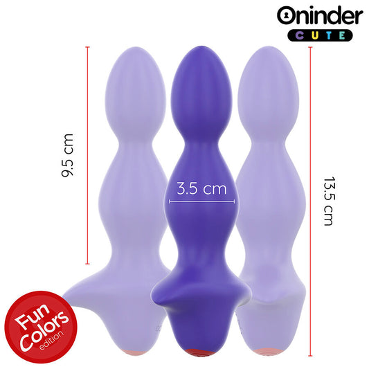 ONINDER CUTE - LIEFDESBUTT VIBRERENDE ANAAL PLUG DILATOR - GRATIS WERELDWIJDE APP