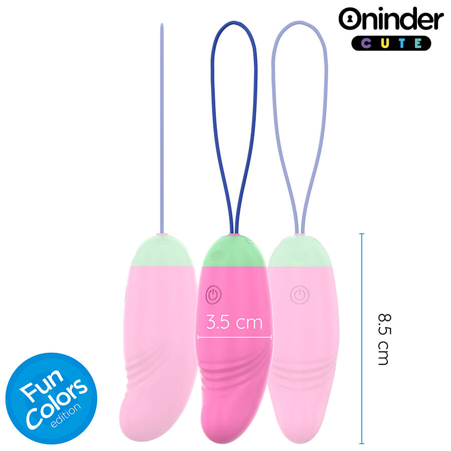 ONINDER CUTE - LOVE PLEASURE VIBRO-ROTATING EGG 360 SILICONE - FREE WORLDWIDE APP