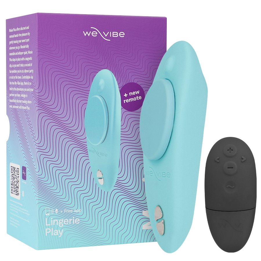Вибратор для клитора WE-VIBE - MOXIE + AQUA