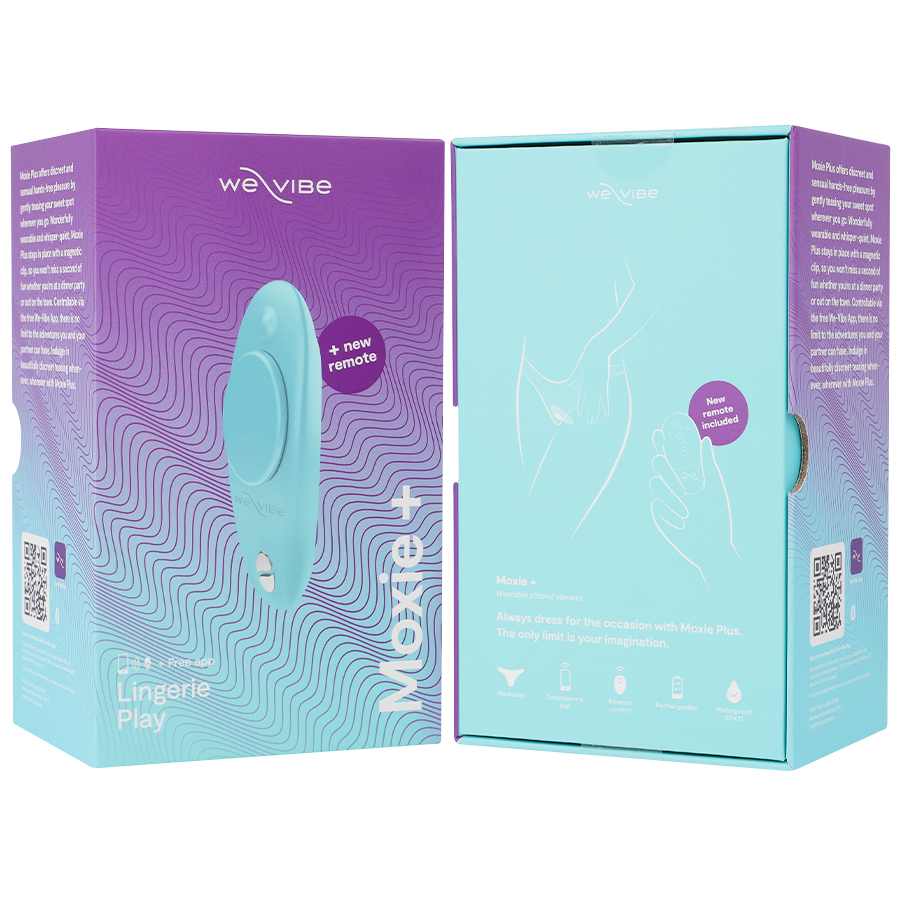 Вибратор для клитора WE-VIBE - MOXIE + AQUA