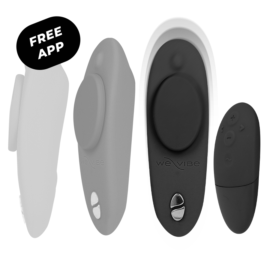 WE-VIBE - MOXIE + VIBRATEUR CLITORIAL NOIR