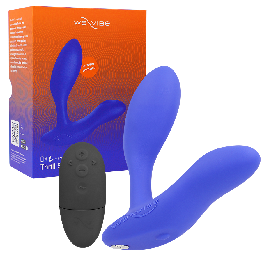 WE-VIBE - VECTOR+ BLUE МАССАЖЕР ДЛЯ ПРОСТАТЫ