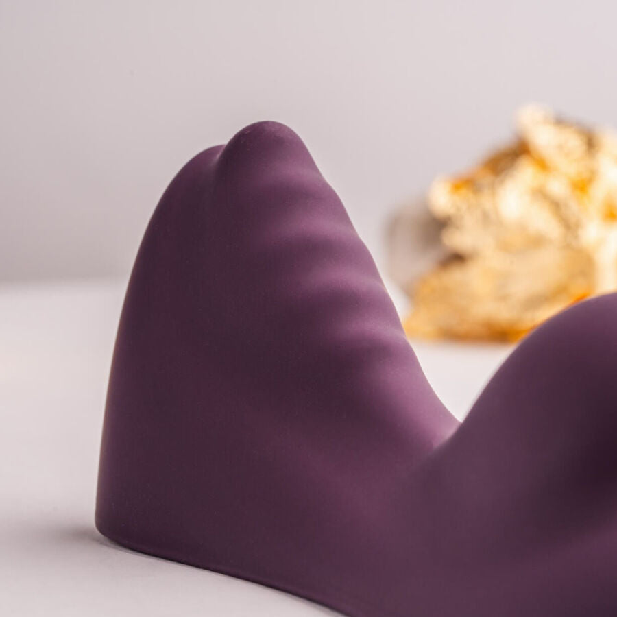 ROCKS-OFF - RUBY GLOW PAARSE SIT-ON VIBRATOR