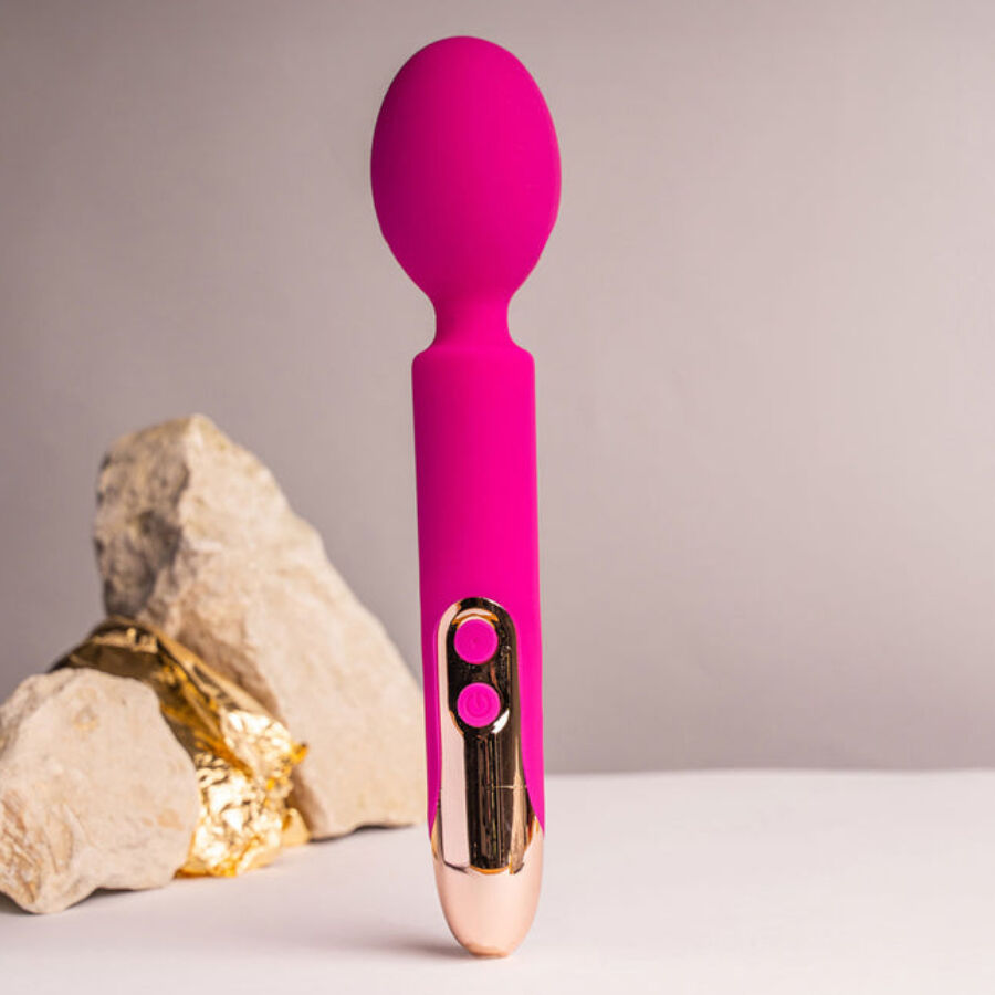 ROCKS-OFF - VIBRATEUR À BAGUETTE FLEXIBLE ORIEL FUCHSIA