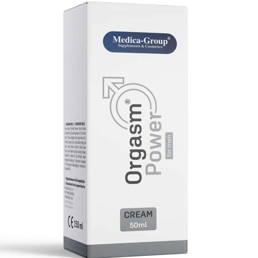 MEDICA GROUP - CRÈME INTIME ORGASM POWER POUR HOMMES 50 ML