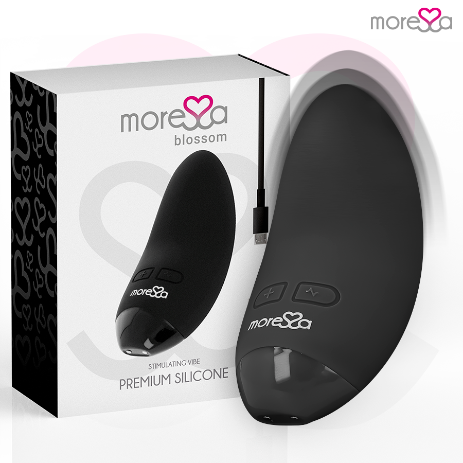 MORESSA - BLOESEM ZWARTE VIBRATOR