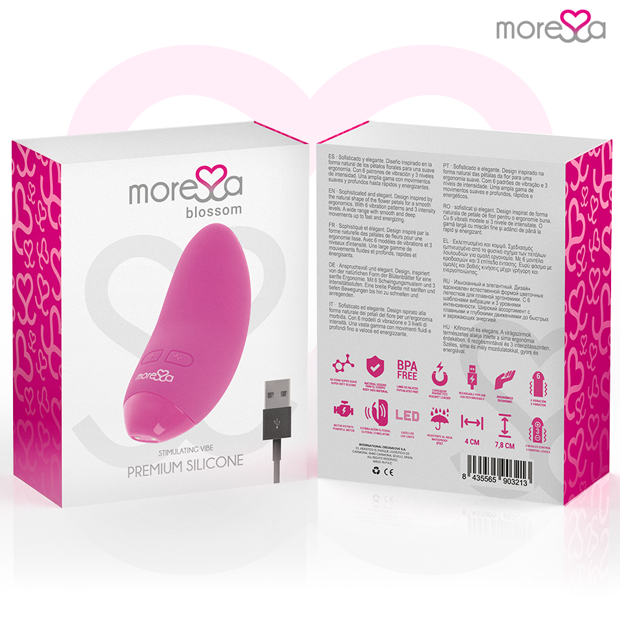 MORESSA - BLOESEM ROZE VIBRATOR
