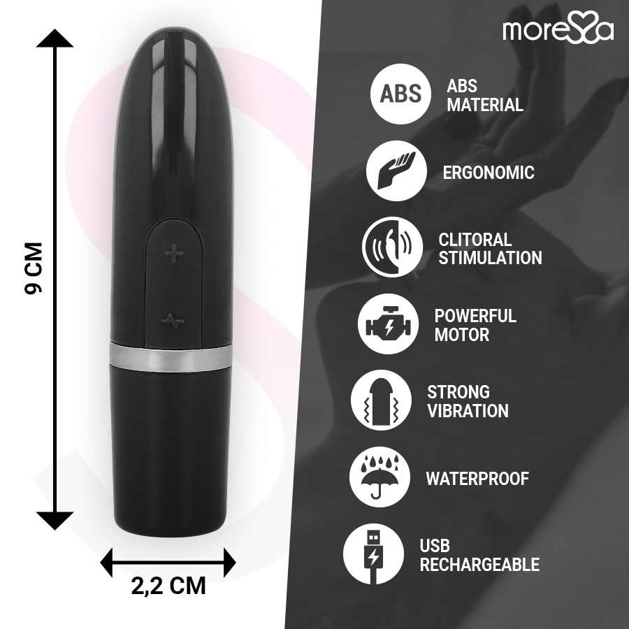 MORESSA - IVY VIBRATOR STIMULATOR REIS ZWART