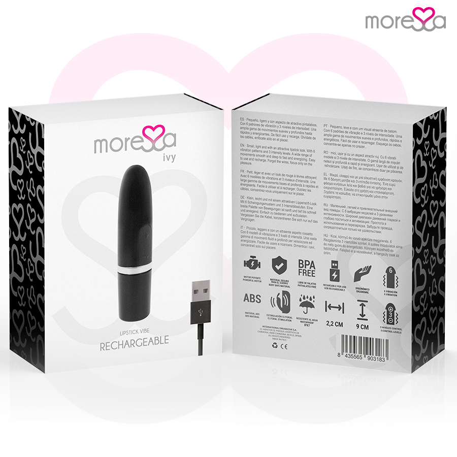 MORESSA - IVY VIBRATOR STIMULATOR REIS ZWART