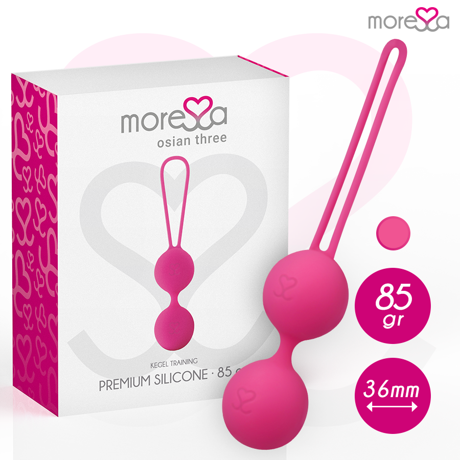 MORESSA - OSIAN DRIE PREMIUM SILICONE ROZE