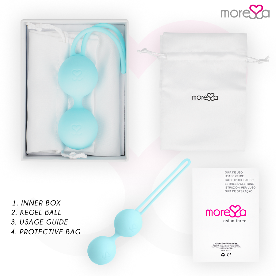 MORESSA - OSIAN DRIE PREMIUM TURQUOISE SILICONE