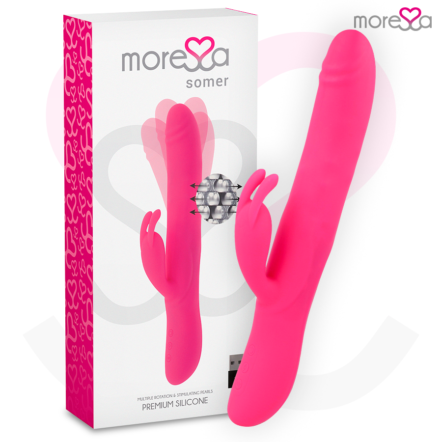 MORESSA - SOMER PREMIUM VIBRATOR MET MEERDERE ROTATIES