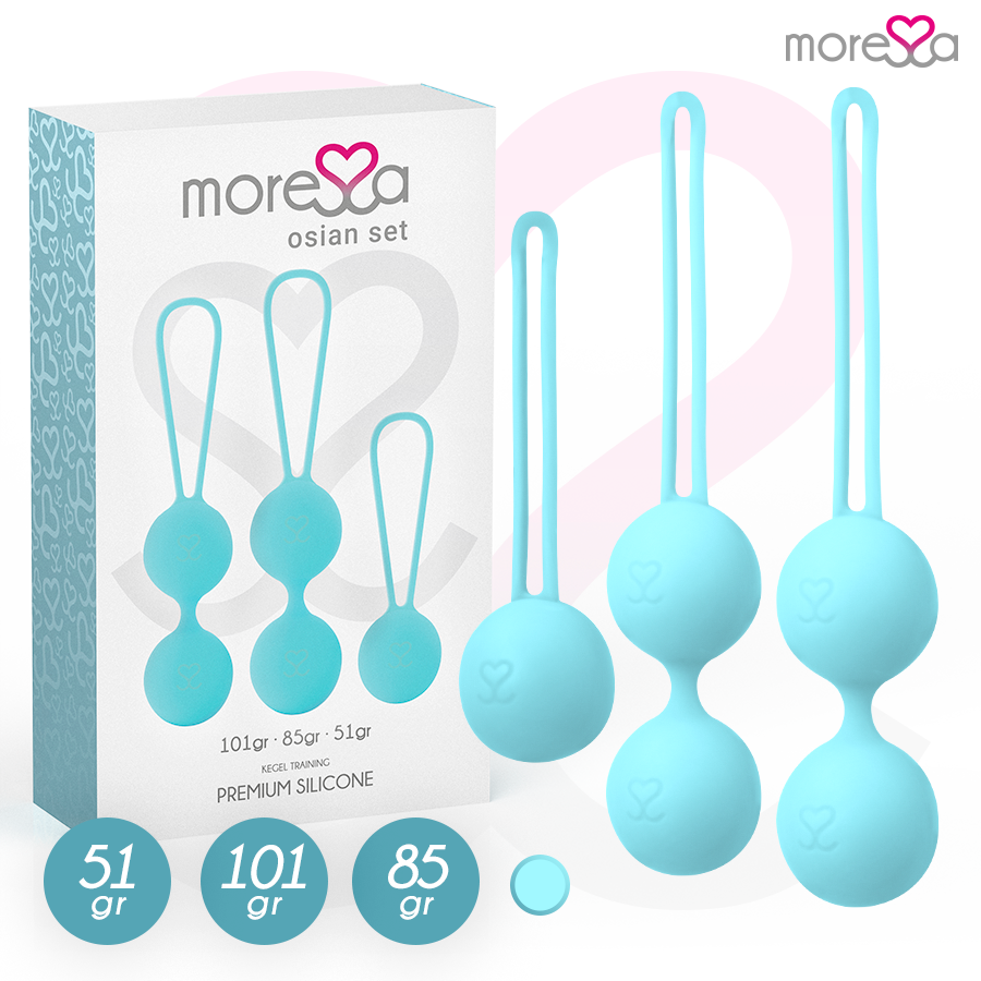MORESSA - OSIAN SET PREMIUM TURQUOISE SILICONE