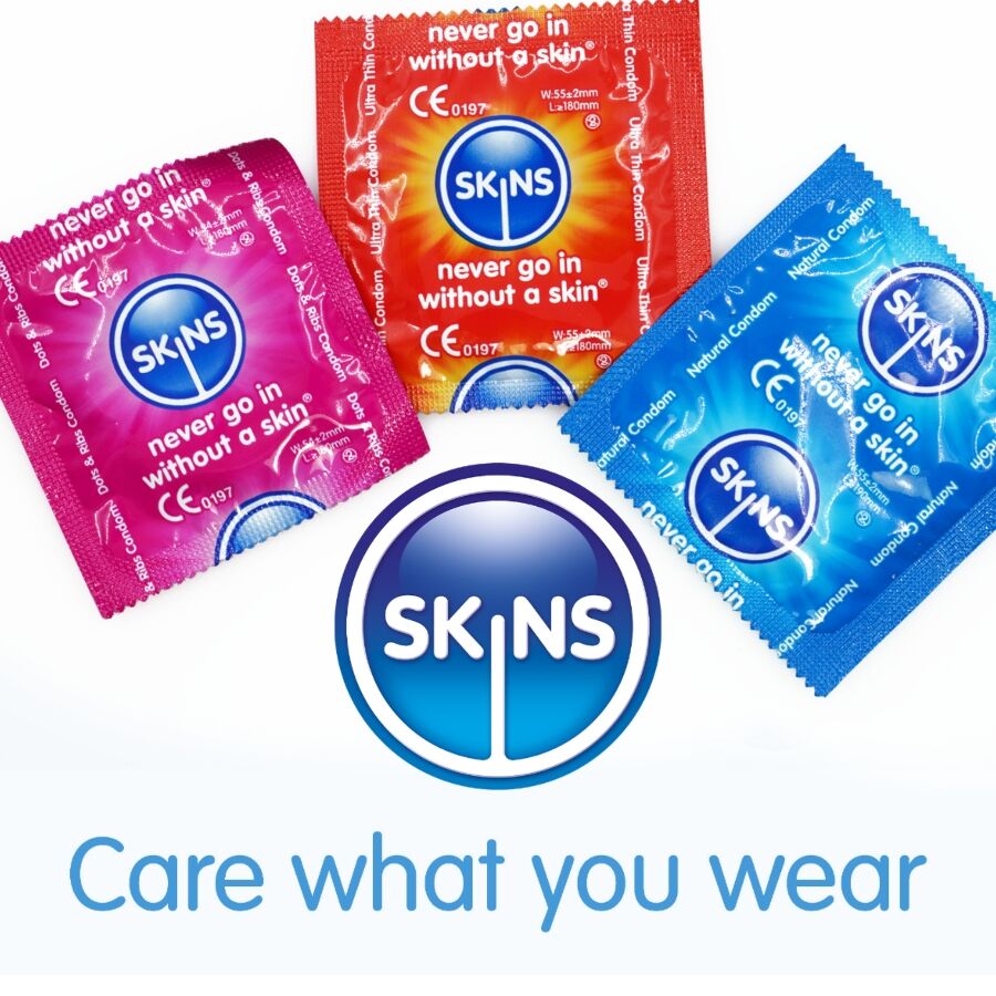 SKINS - ASSORTED PREMIUM CONDOMS PACK 4