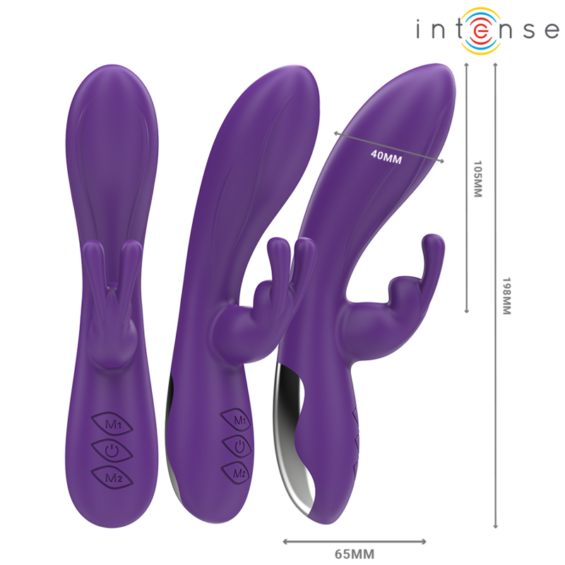 INTENSE - RANDALL RABBIT VIBRATOR 10 VIBRATIES PAARS