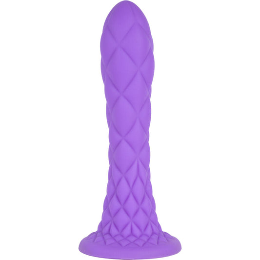 SILEXD - GODEMICHET DE RÊVE EN SILICONE LIQUIDE THERMORÉACTIF VIOLET 18,5 CM