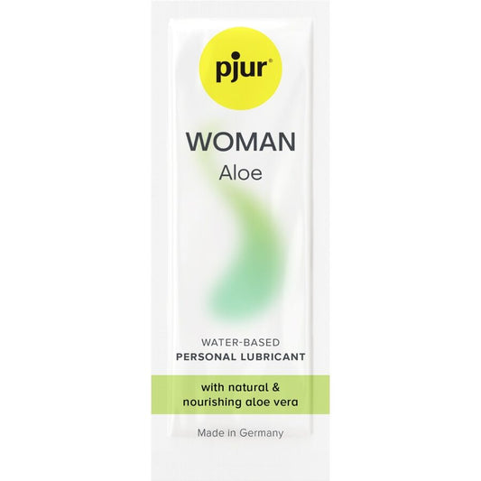 PJUR - LUBRIFIANT À BASE D'EAU À L'ALOE VERA POUR FEMME 2 ML