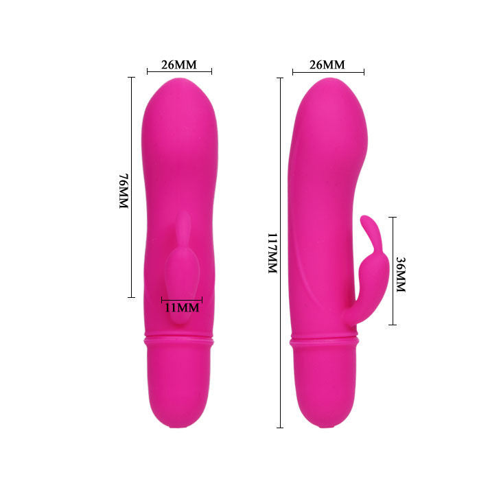 PRETTY LOVE - FLIRTATIE VIBRATOR MET KONIJN CAESAR