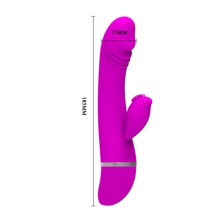 PRETTY LOVE - FLIRTATIE VIBRATOR MET KONIJN DAVID