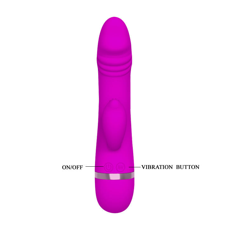 PRETTY LOVE - FLIRTATIE VIBRATOR MET KONIJN DAVID
