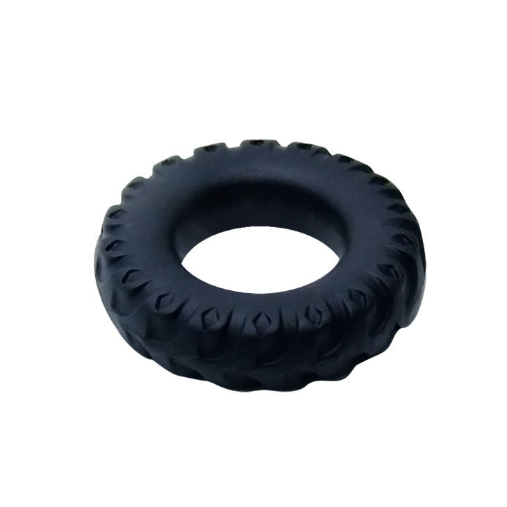 BAILE - TITAN COCKRING ZWART GROEN 2 CM 