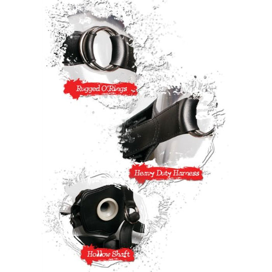 FETISH FANTASY EXTREME - STRAP-ON CACHÉ DE 30,5 CM