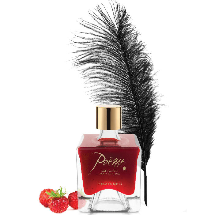 BIJOUX - PEINTURE COMESTIBLE POÈME FRAISE SAUVAGE 50 g