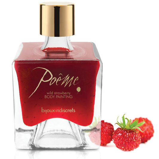 BIJOUX - PEINTURE COMESTIBLE POÈME FRAISE SAUVAGE 50 g