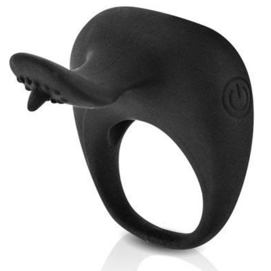 PRETTY LOVE - VINGERHOED VIBRATOR RING ZWART