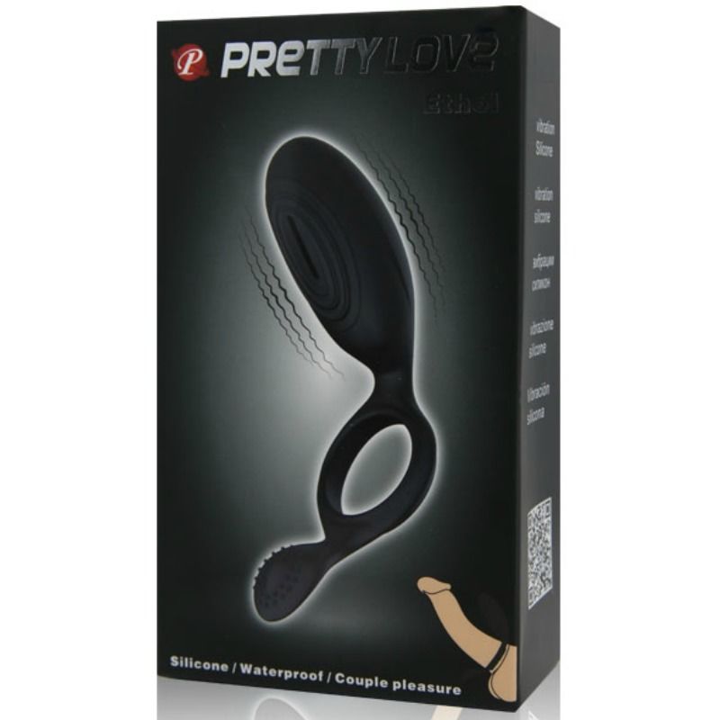 PRETTY LOVE - ANELLO VIBRANTE ETHEL CON STIMOLATORE