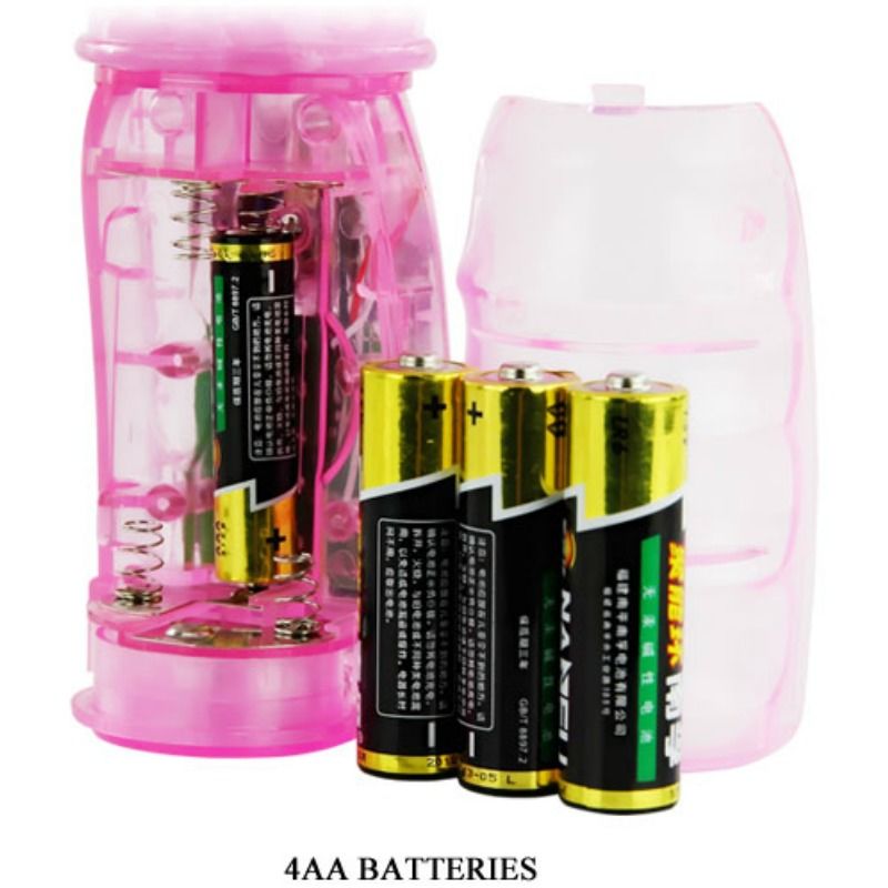 BAILE - VIBRATEUR AVEC ROTATION ET RABBIT MULTIVITESSE ET MULTIROTATION