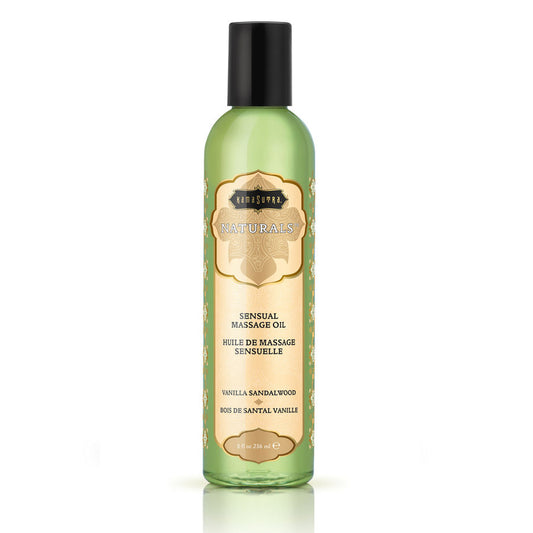KAMASUTRA - HUILE DE MASSAGE À LA VANILLE ET AU BOIS DE SANTAL 236ML