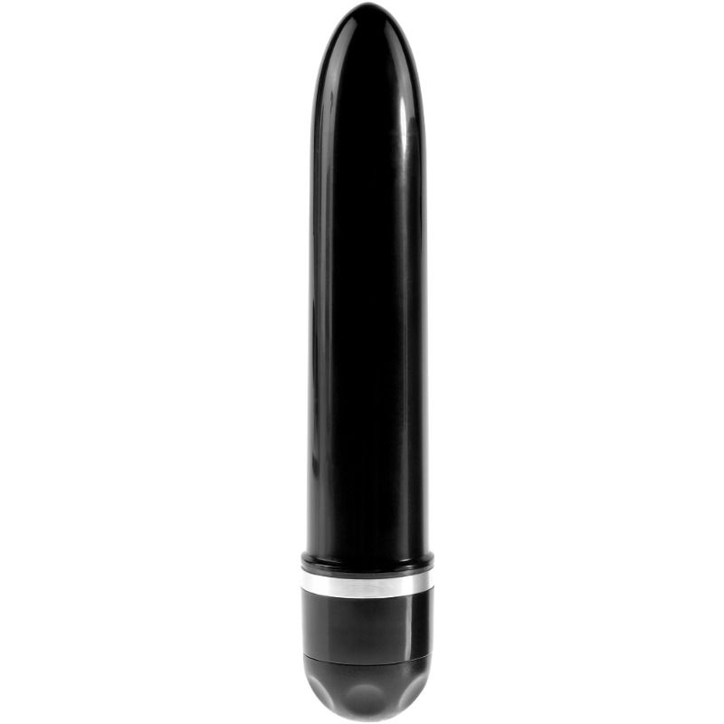 KING COCK - 17,8 CM VIBREREND STIJF VLEES