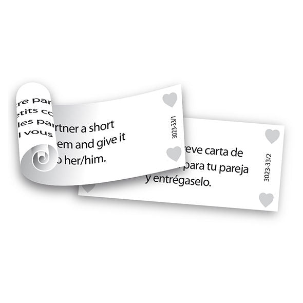 TEASING ET PLAISIR - JEU DE CŒUR ROMANTIQUE