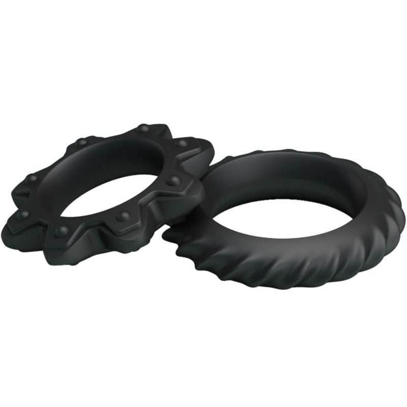 BAILE - KIT 2 RING BLOEIENDE SILICONEN RINGEN