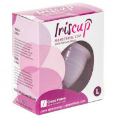 IRISCUP - GRANDE COUPE MENSUELLE ROSE + SAC DE STÉRILISATION OFFERT