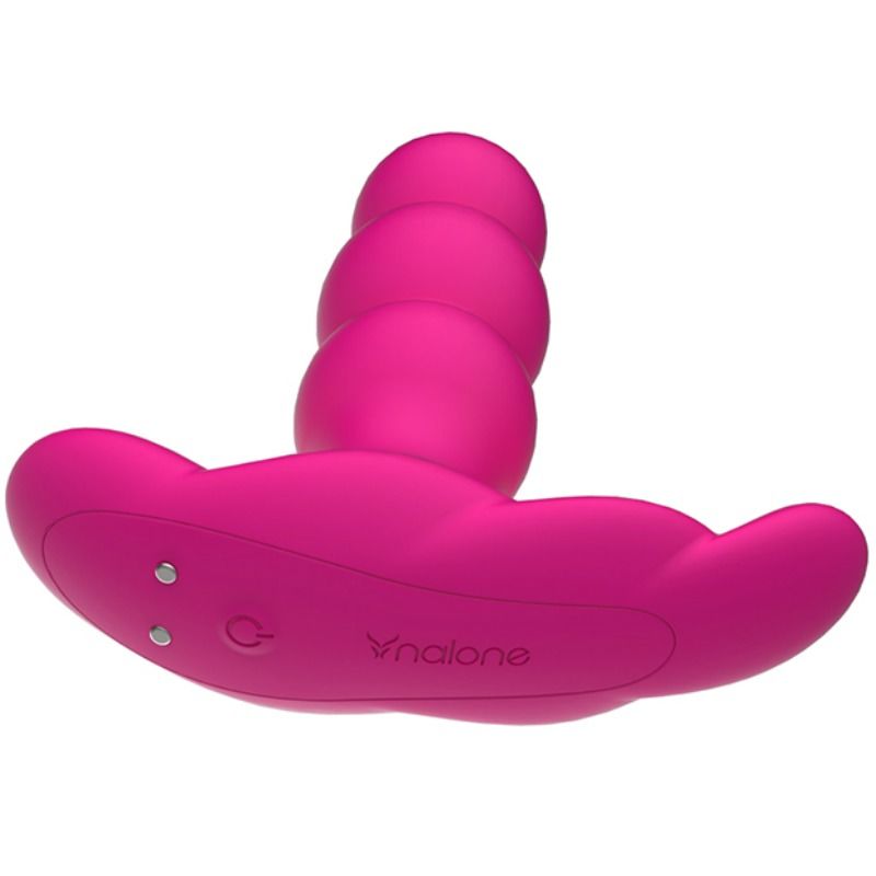 NALONE - PEARL ANALE VIBRATOR MET AFSTANDSBEDIENING ZWART