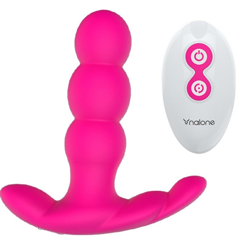 NALONE - PEARL ANALE VIBRATOR MET AFSTANDSBEDIENING ZWART