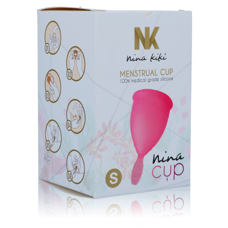 NINA KIKÍ - MENSTRUATIECUP ROZE - MAAT S