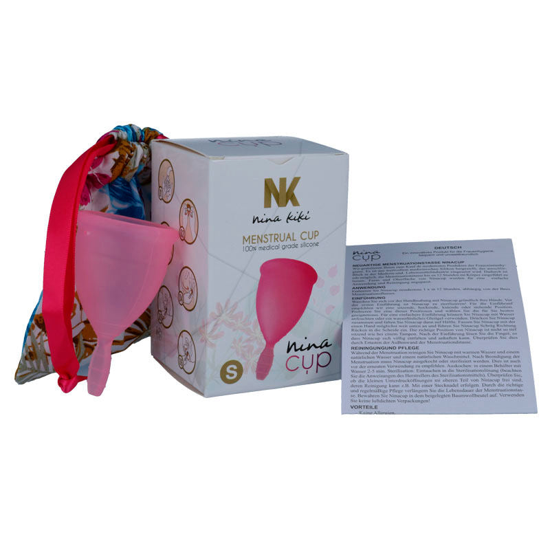 NINA KIKÍ - MENSTRUATIECUP ROZE - MAAT S