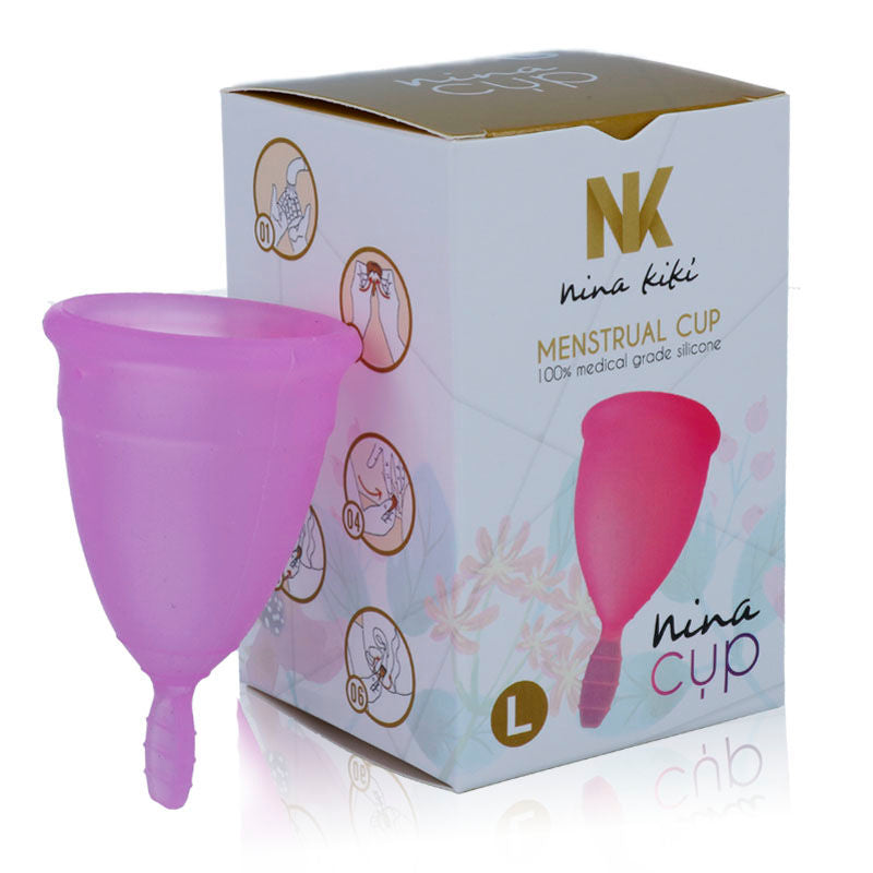 NINA KIKÍ - MENSTRUATIECUP PAARS - MAAT L