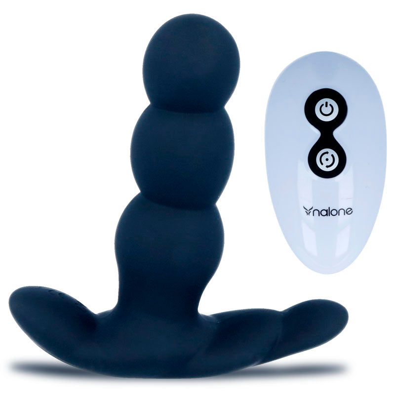 NALONE - PEARL ANALE VIBRATOR MET AFSTANDSBEDIENING ZWART